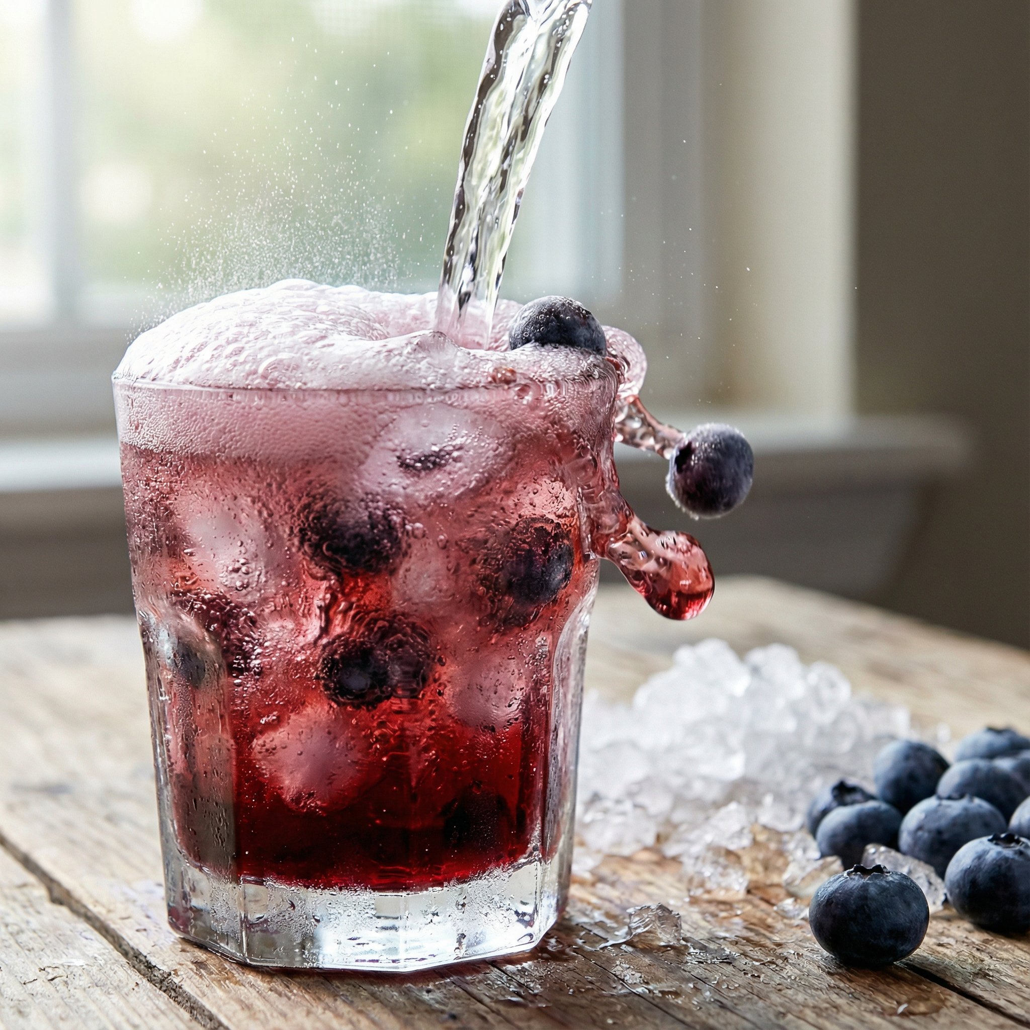 Top with Sparkling Water