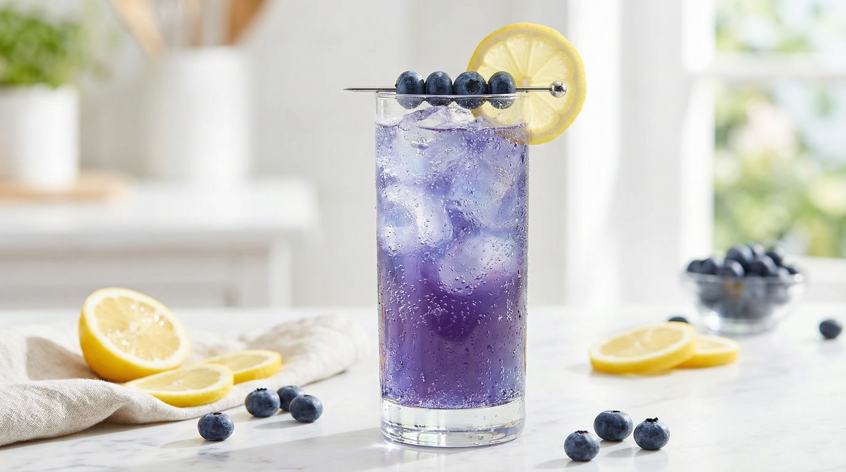 Blueberry Sparkling Refresher